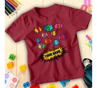 T-Shirt Maglietta Personalizzata Giornata Mondiale del Libro Idee Fumetti...