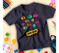 T-Shirt Maglietta Personalizzata Giornata Mondiale del Libro Idee Fumetti...