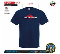T-SHIRT Maglietta Personalizzata Moto Ducati Multistrada Pikes Peak - THV