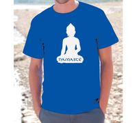 T-SHIRT MAGLIETTA S - M - L - XL " NAMASTE' " Uomo Donna unisex india buddha ohm