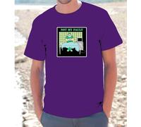 T-SHIRT MAGLIETTA S - M - L - XL "NOT MY FAULT" UOMO DONNA UNISEX FUNNY