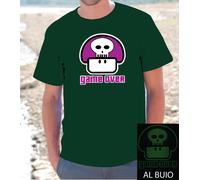 T-SHIRT MAGLIETTA S - M - L - XL SUPER MARIO GAME OVER "LUMINESCENTE"