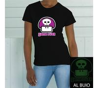 T-SHIRT MAGLIETTA S - M - L - XL SUPER MARIO GAME OVER "LUMINESCENTE"