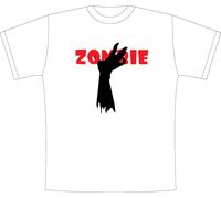 T-SHIRT MAGLIETTA S - M - L - XL "ZOMBIE" FUNNY DIVERTENTE MORTE DEATH