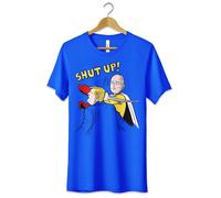 T-Shirt Maglietta Saitama vs Trump One Punch Man Tshirt Divertente Anime