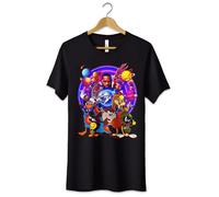 T-Shirt Maglietta Space Jam Looney Tunes New Legacy Tshirt Nera Regalo Unisex