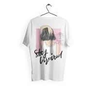T-Shirt Maglietta Stay Inspired Urban Oversize Tshirt Unisex Idea Regalo Moda