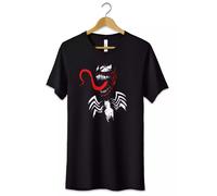 T-Shirt Maglietta Supereroi Marvel Venom Tshirt Uomo Donna Nera S M L XL XXL