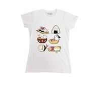 T-Shirt Maglietta Sushi Manga Love Cats, 11-12 Anni Bambino