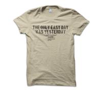 T-Shirt Maglietta The Only Easy Day Motto Navy Selas US Army Militare Uomo
