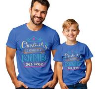 T-Shirt Maglietta Uomo Bambini Creativity Is Nothing Mental Health...