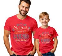 T-Shirt Maglietta Uomo Bambini Creativity Is Nothing Mental Health...