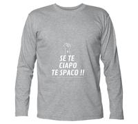 T-Shirt maglietta Uomo Donna cotone jersey Veneto manica lunga