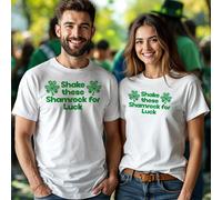 T-shirt maglietta uomo donna Shake These Funny St. Patricks Day Irish...