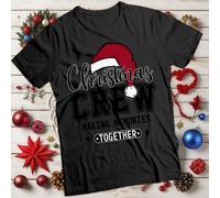 T-shirt maglietta uomo e donna Christmas Crew Making Memories Together #MC