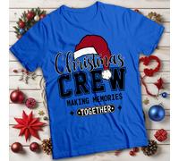T-shirt maglietta uomo e donna Christmas Crew Making Memories Together #MC