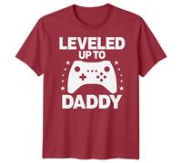 T-shirt maglietta uomo Leved Up To Daddy Funny Fathers Day Best Dad Ever...