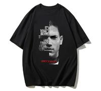 T-SHIRT MAGLIETTA UOMO MEN ESTATE PRISON BREAK CULT TV SERIES CASUAL