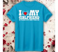 T-shirt maglietta uomo San Valentino outfit idee scheletro amo la mia...