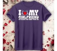 T-shirt maglietta uomo San Valentino outfit idee scheletro amo la mia...