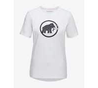 T-shirt Mammut Core Classic manica corta bianco nero donna - L