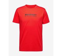 T-shirt Mammut Core Logo manica corta rosso nero - XL