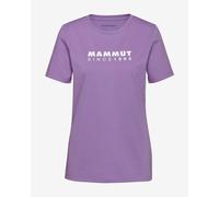 T-shirt Mammut Core manica corta lilla donna - S