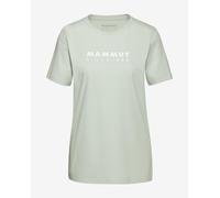 T-shirt Mammut Core manica corta verde biancastro donna - XL