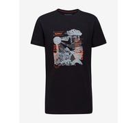 T-shirt Mammut Massone Rocks manica corta nero - S