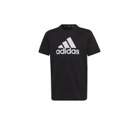 T-shirt manica corta Bambino Adidas Essentials IC6855 nero-bianco
