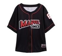T-shirt Manica Corta Baseball Marvel NERO - S | UNISEX CERDà