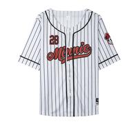 T-shirt Manica Corta Baseball Minnie BIANCO - S | UNISEX CERDà