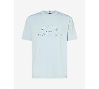 T-shirt manica corta Oakley Logo Sun azzurro chiaro - XL