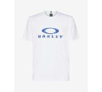 T-shirt manica corta Oakley Logo Sun bianco blu - L