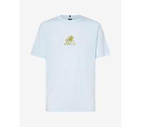 T-shirt manica corta Oakley Waterscape Frog blu chiaro verde - XL
