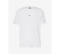 T-shirt manica corta Oakley Waterscape Hibiscus bianco blu - L