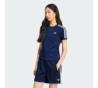 T-SHIRT MANICA CORTA PINSTRIPE SLIM Night Indigo / White / Grey Two L