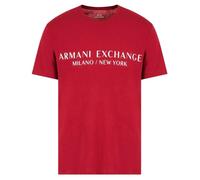 T-shirt Manica Corta Uomo Armani AX Logo 8NZT72 U5059 Corallo
