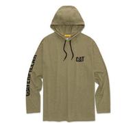 T-Shirt manica lunga con cappuccio CAT - UPF Defender Long Sleeve Tee Marshland