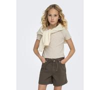 T-shirt maniche corte Beige 13/14 anni - 153/156 cm Tinta unita