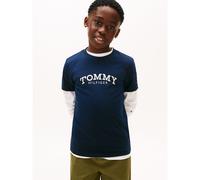 T-shirt maniche corte Blu 14 anni - 162 cm Tinta unita