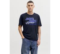 T-shirt maniche corte Blu M Message