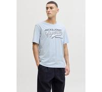 JACK & JONES Jjelogo Tee S O-Neck 2 col Ss26 SN, Celestial Blu, XL