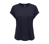 T-shirt maniche corte Blu XS Tinta unita