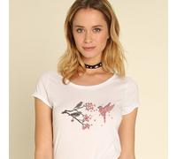 T-Shirt Maniche Corte Donna Colore Bianco, BEAUTIFUL DEATH