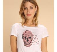 T-Shirt Maniche Corte Donna Colore Bianco BEAUTIFUL DEATH