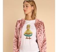 T-Shirt Maniche Corte Donna Colore Bianco DUCK BOUEE