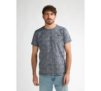 T-shirt maniche corte fantasia Blu L Grafico