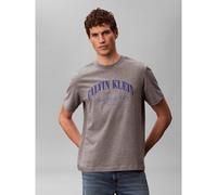Calvin Klein Jeans - T-shirt Grafica Stagionale di Marzo - - Tops - Uomo - Grigio - XL