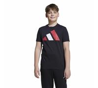 T-shirt maniche corte in cotone Nero 11/12 anni - 144/150 cm Tinta unita